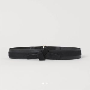 H&M Knot Waist Belt suede buckle
